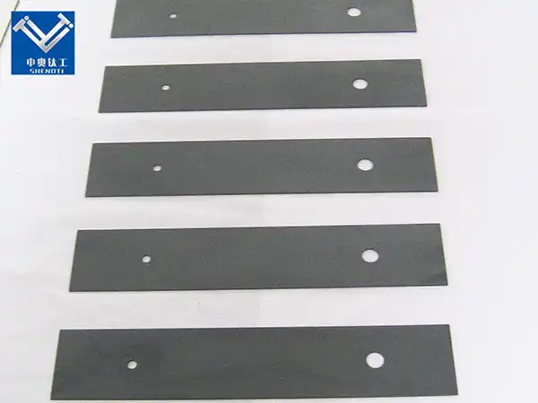 Titanium anode for cooling circulating water treatment